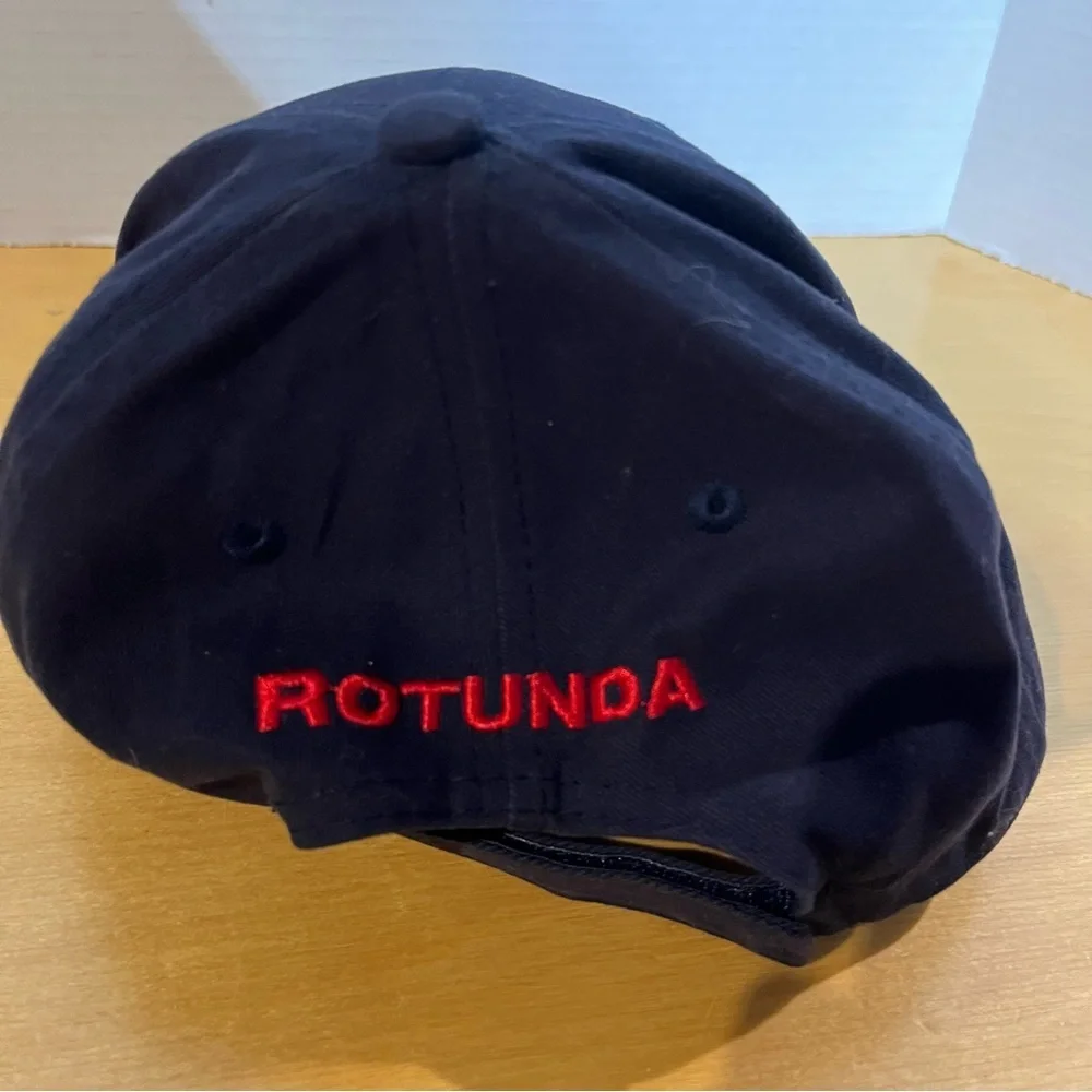 FORD Men’s Hat License Rotunda Cap One Size Cotton Navy Blue